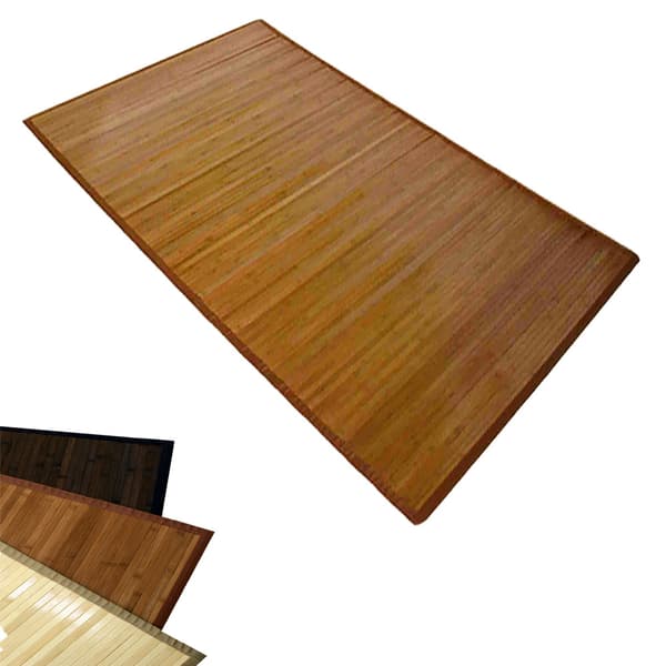 Bambus Tæppe, 60x240 cm, Brun