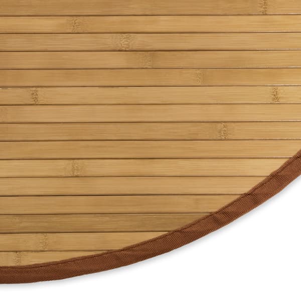 Bambus Tæppe, Home, 180 cm, Brun
