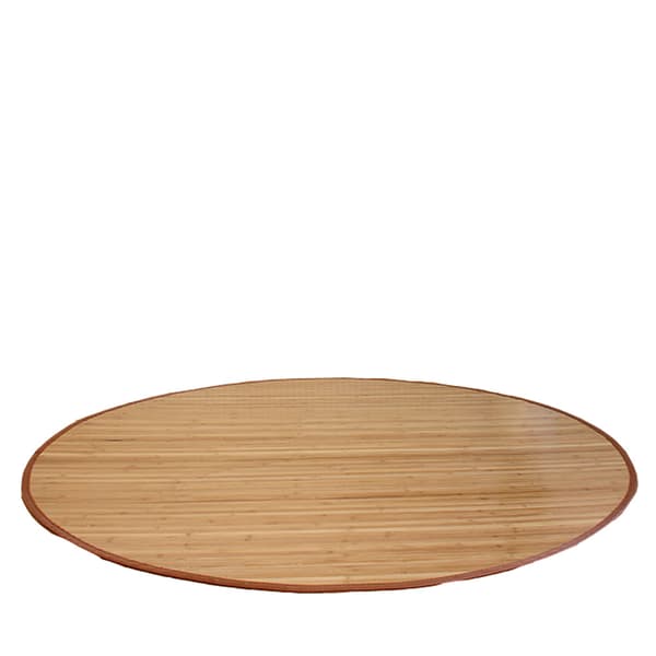 Bambus Tæppe, Home, 180 cm, Brun