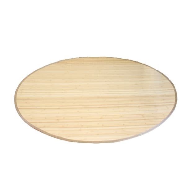 Bambus Tæppe, 150 cm, Lys Natur
