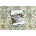 Pikkukuva 2 / 5: Villamatto SOHO 477.07.LA102 OSTA - Ornamentti, ruusuke, luonnollinen vihreä / beige, 160x240 cm