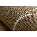 Miniatyrbild 5 av 5: FLAT 49379265 Sisal matta Droppar - naturlig beige stråfärg, snöre, 120x170 cm