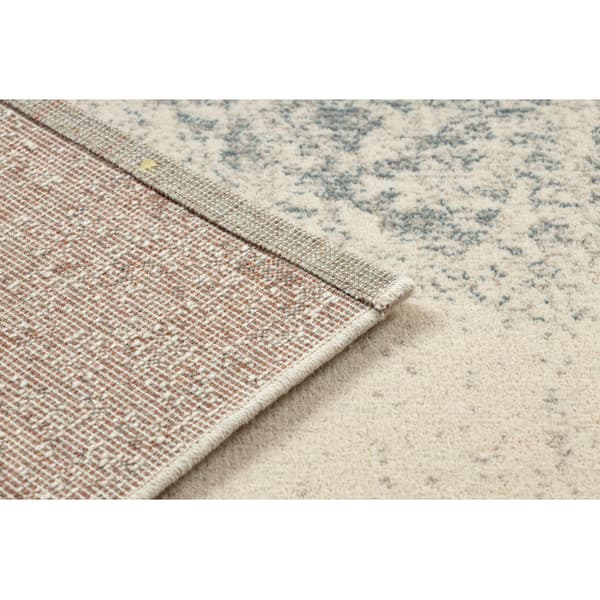 Ullmatta LEGEND ABBY 486.24.LA100 OSTA Ornament, ram Klassisk beige / blå, 135x200 cm