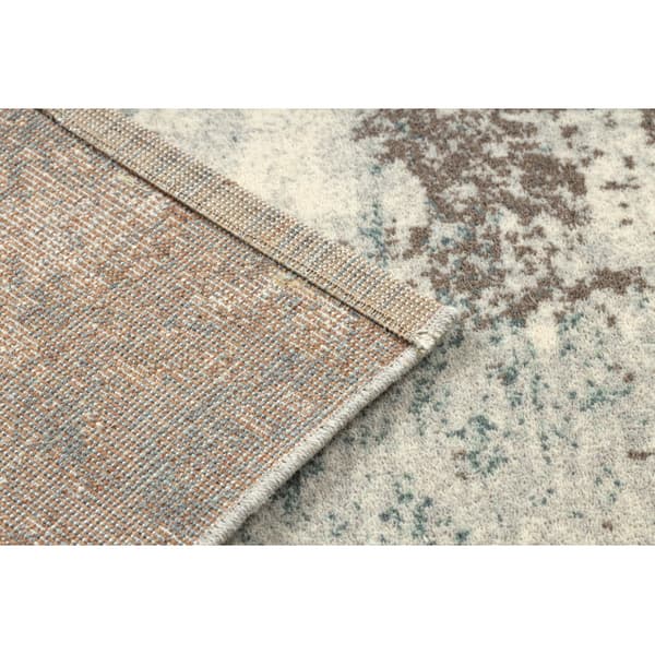 Villamatto ABBY 486.28.LA111 OSTA Vintage, moderni beige / sininen, 120x170 cm