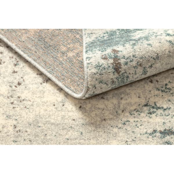Villamatto ABBY 486.28.LA111 OSTA Vintage, moderni beige / sininen, 120x170 cm