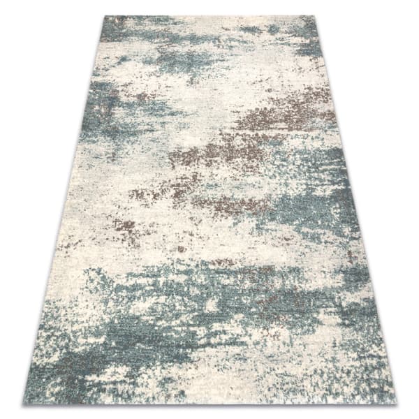 Ullmatta LEGEND ABBY 486.28.LA111 OSTA Vintage, modern beige / blå, 200x300 cm