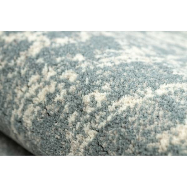 Ullmatta LEGEND ABBY 486.10.LA500 OSTA Ornament, ram Klassisk blå / beige, 200x300 cm