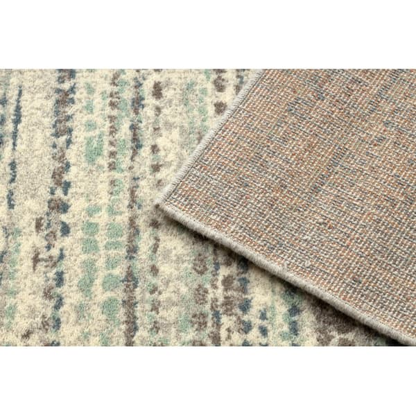 Ullmatta LEGEND ABBY 486.57.LA100 OSTA Vintage, modern beige / blå, 200x300 cm