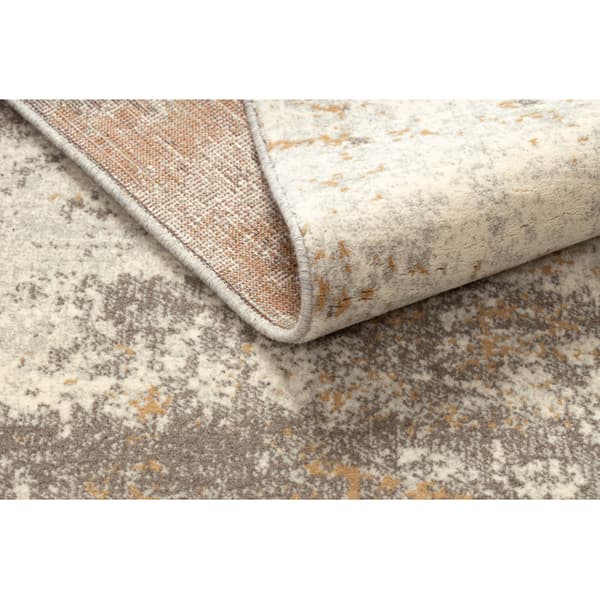 Ullmatta LEGEND ABBY 486.28.LA110 OSTA Vintage, modern beige / grå, 120x170 cm