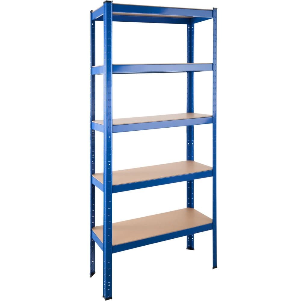 Lagerhylla 5 hyllplan stål - 70 kg