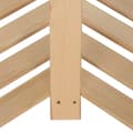 Miniatyrbilde 6 av 8: vidaXL Hjørnehylle 5 etasjer 82,5x82,5x170 cm heltre furu