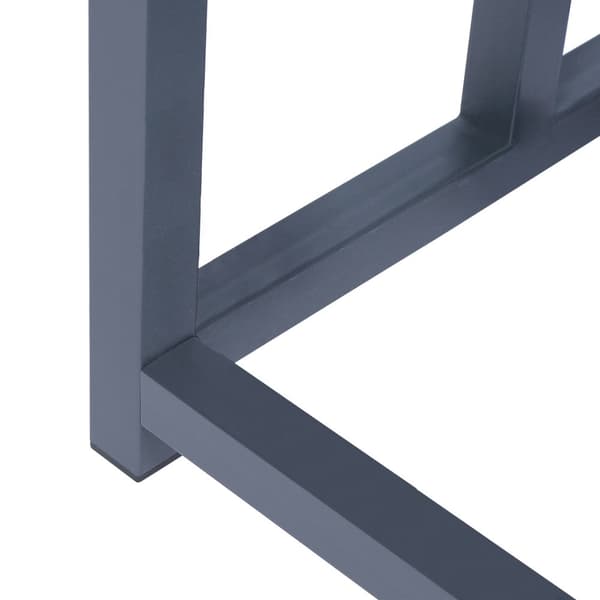 ML-Design Metal Fuloling Hylly Anthracite XXL 185 x 70 x 185 cm, polttopuut saaliit ulkona, puutarha takka puutaso 2,3 m³, Puu Line Pinoaminen Tuki