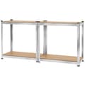 Miniatyrbillede 5 af 5: Stålreol - 160 x 80 x 40 cm, 320 kg