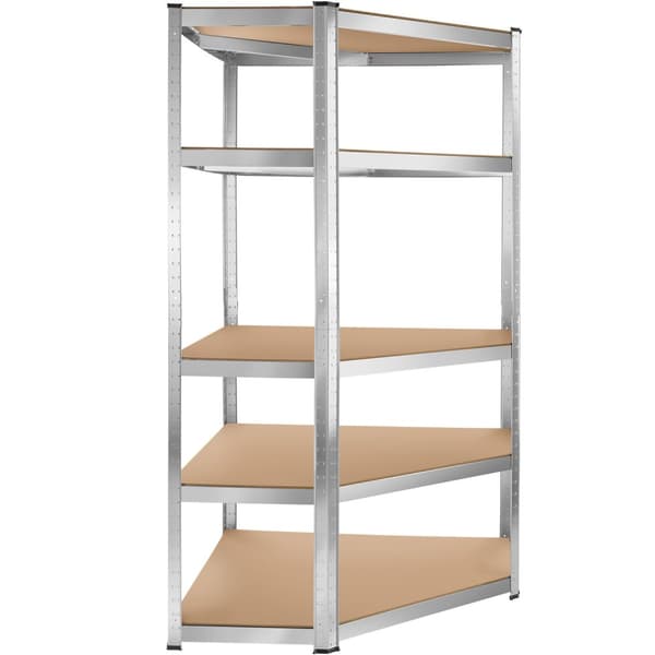 Stålreol - 180 x 89,5 x 89,5 cm, 875 kg