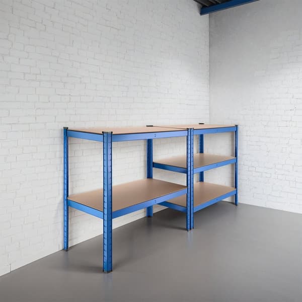 Förvaringshylla i stål, 5 hyllplan - 1325 kg