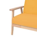 Miniatyrbillede 7 af 10: vidaXL sofasæt i 2 dele stof gul