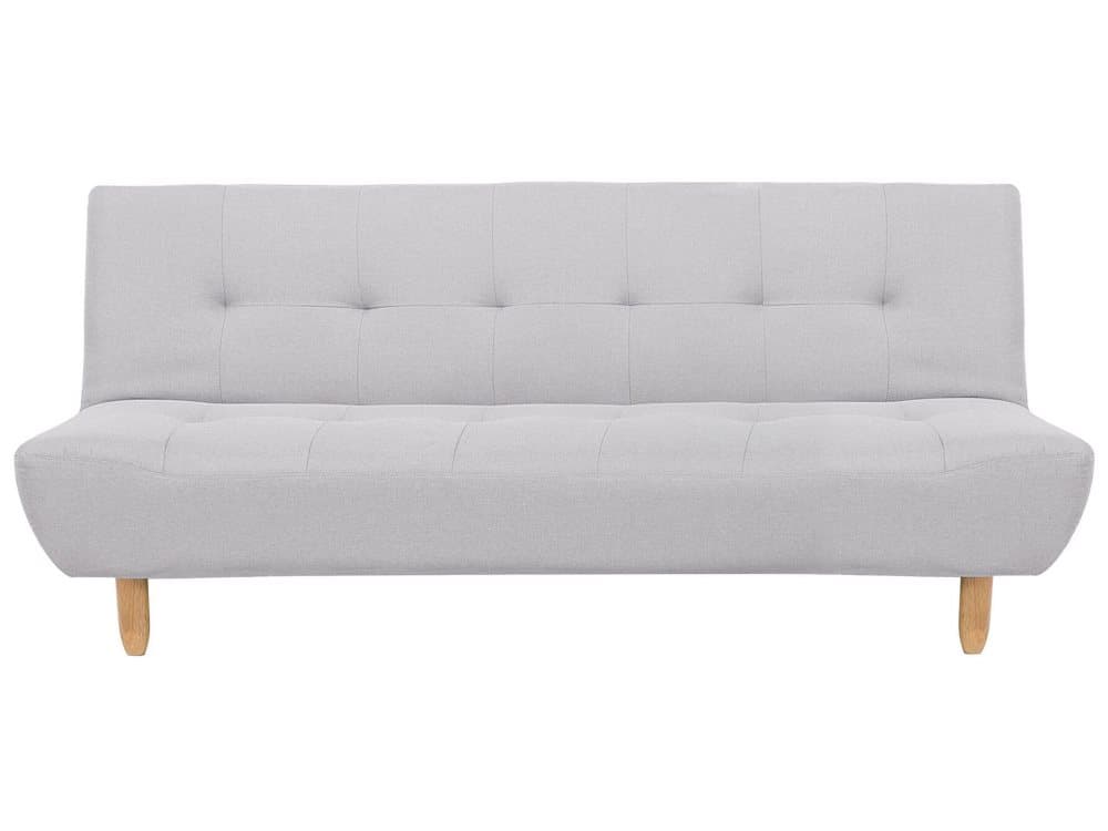 Bäddsoffa 3-sits ljusgrå ALSTEN