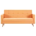 Miniatyrbillede 4 af 11: vidaXL sofa stof orange