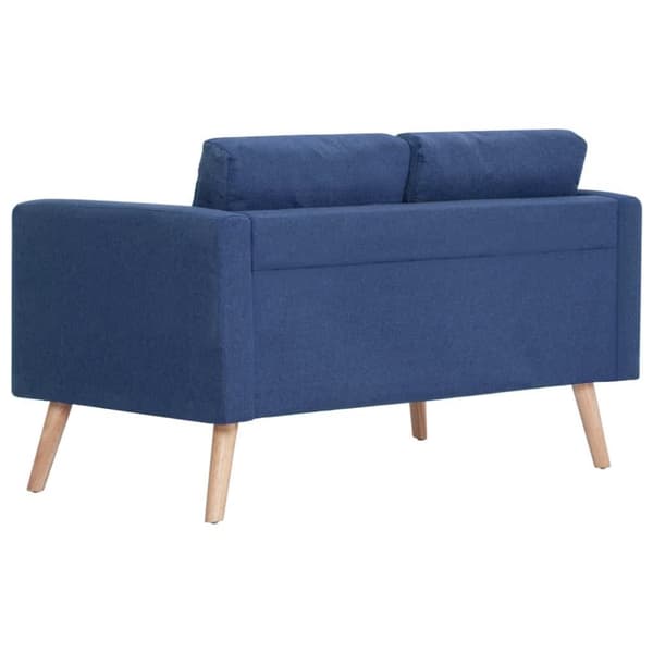 vidaXL sofasæt i 2 dele stof blå
