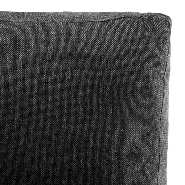 vidaXL Soffa konstläder svart