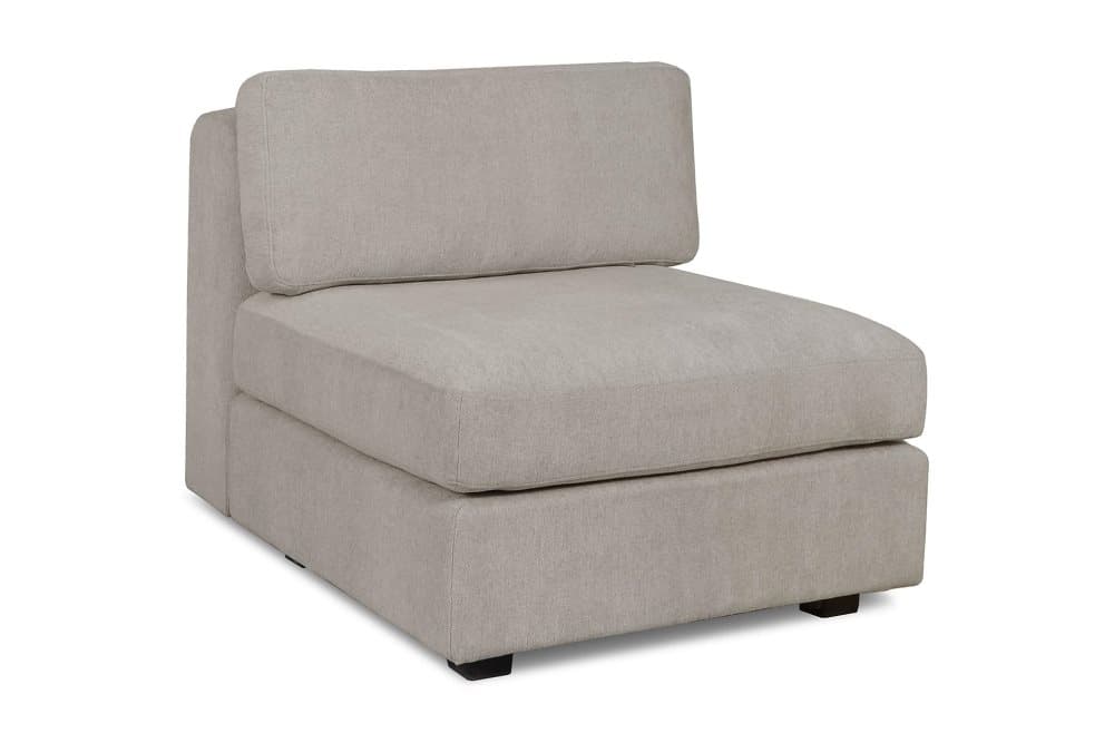 BAKAROBY 2-sits Mittmodul Beige/Svart