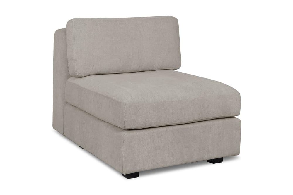 BAKAROBY 1-sits Mittmodul Beige/Svart