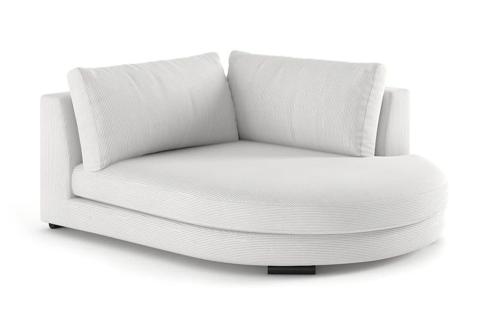 MONTANA Divanmodul Rund Vänster Manchester Beige