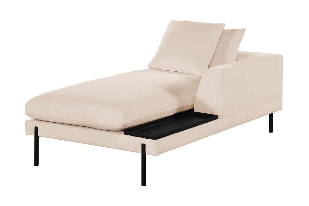 OSMINGTON Divanmodul 92,5 cm Höger Ljusbeige