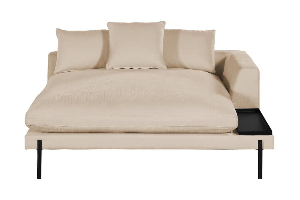 OSMINGTON Divanmodul 152 cm Höger Beige
