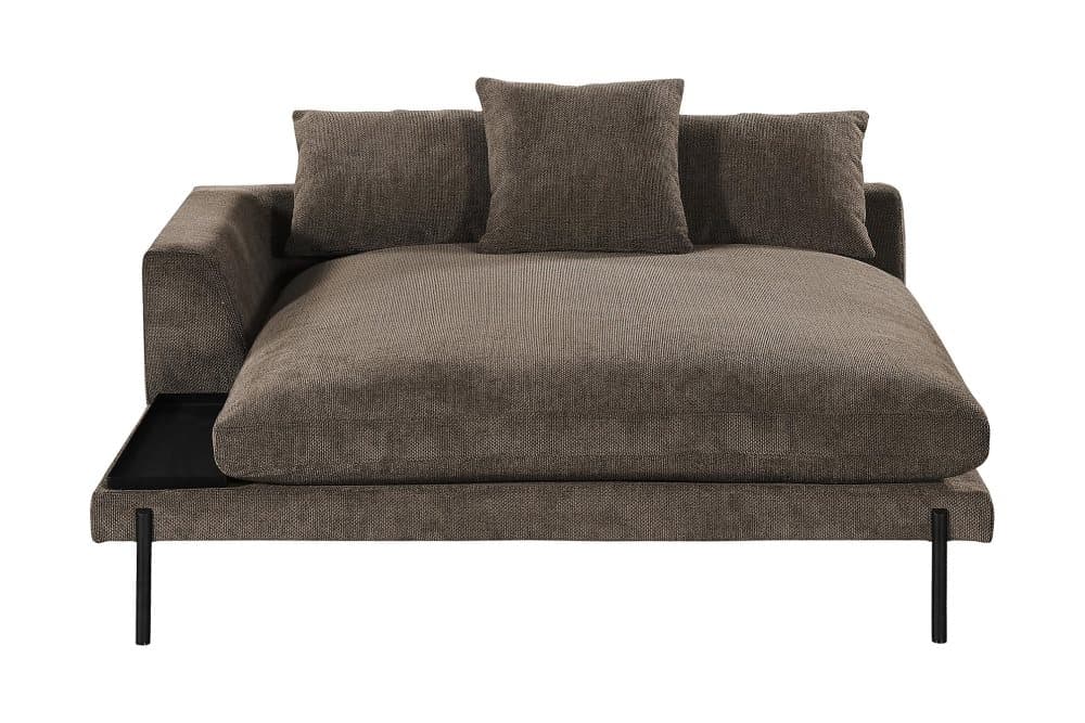OSMINGTON Divanmodul 152 cm Vänster Brun