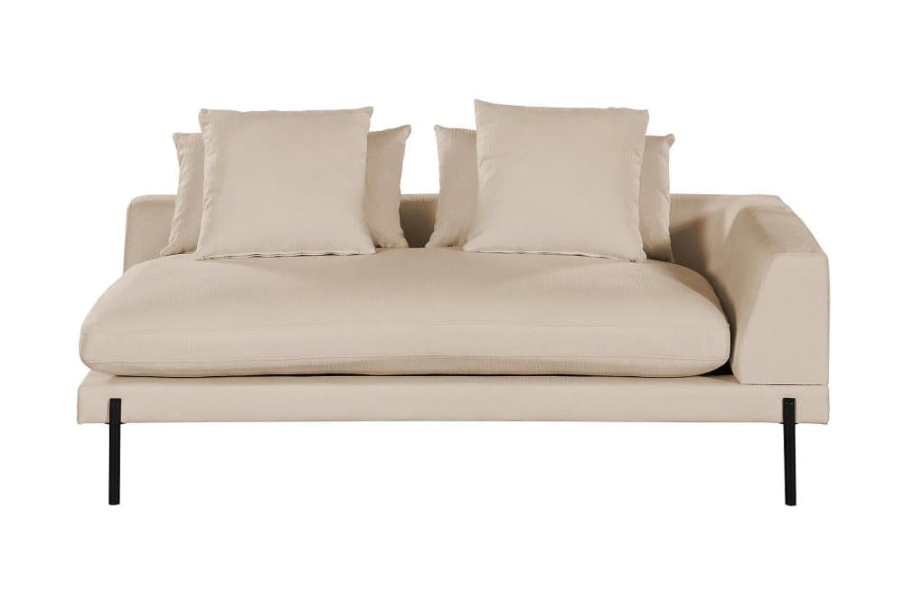 OSMINGTON Hörnmodul 2-sits 168,5 cm Höger Beige