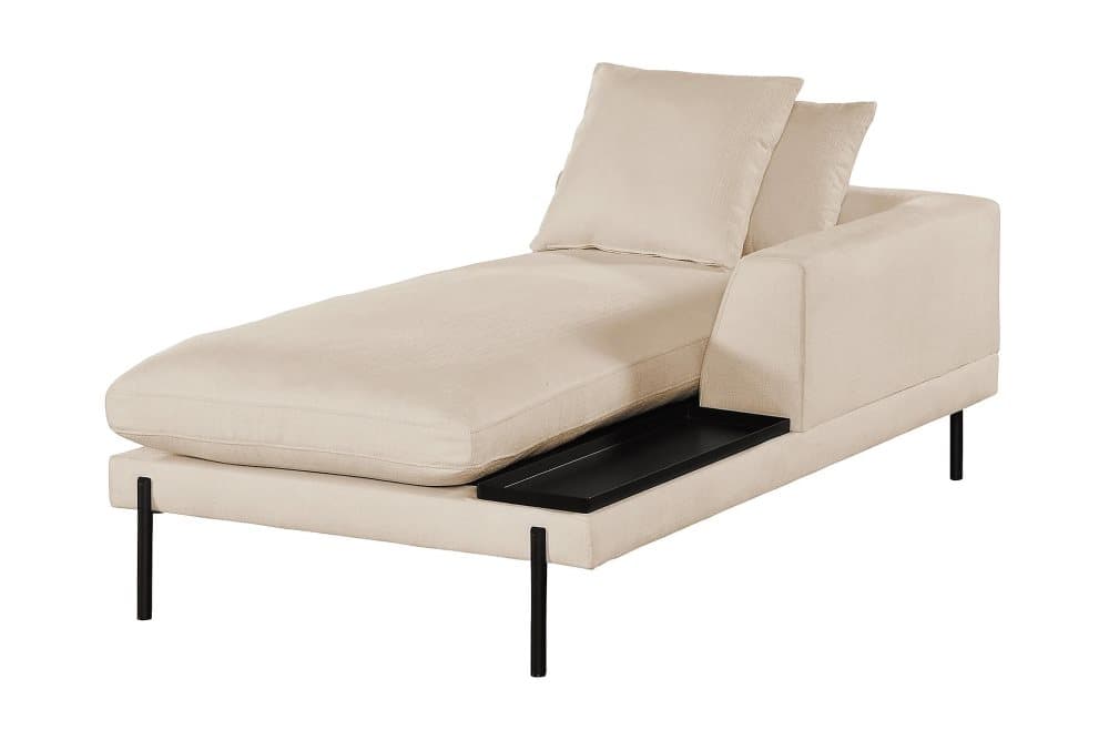 OSMINGTON Divanmodul 92,5 cm Höger Beige