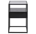 Miniatyrbilde 2 av 6: Nattbord RANDOLF 40x35xH60cm, sort