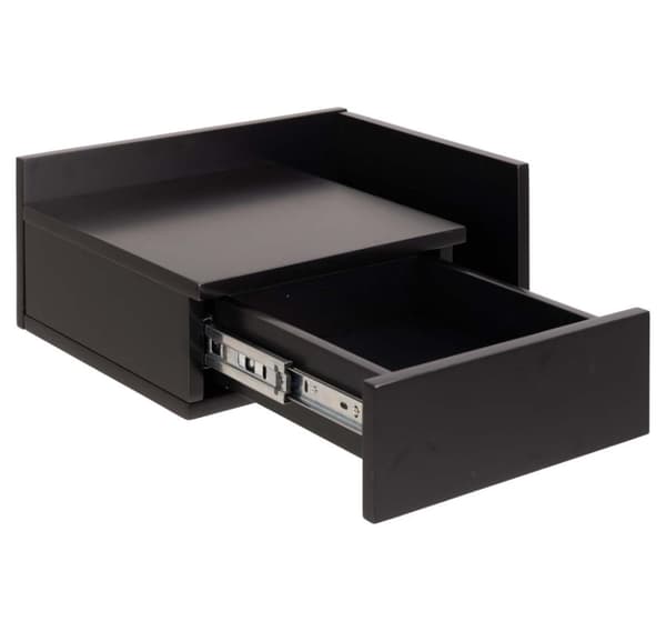 Sengebord ASHLAN 40x32xH16,5cm, sort