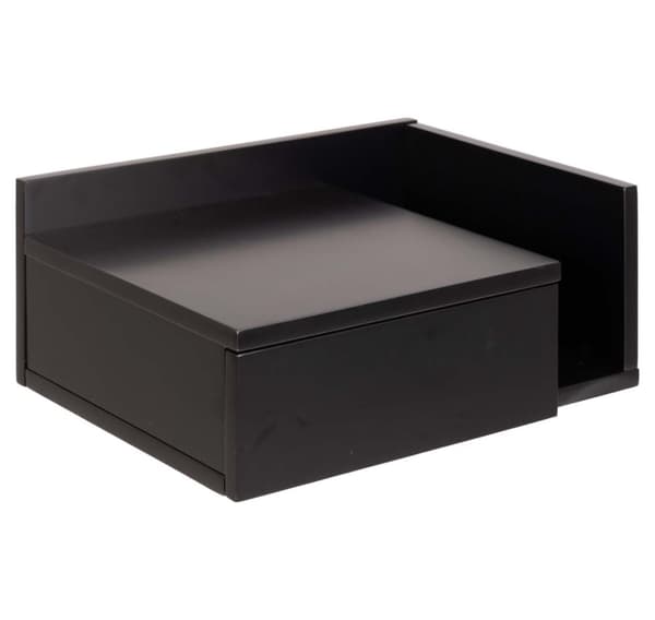 Sengebord ASHLAN 40x32xH16,5cm, sort