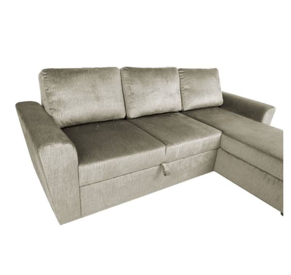 Kulmasohva INGMAR beige sametti
