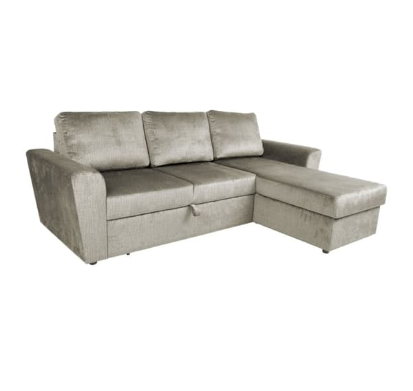 Kulmasohva INGMAR beige sametti