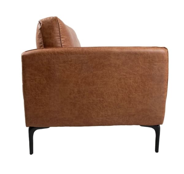 Corner sofa SOFIA RC, brown