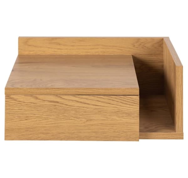 Bedside table ASHLAN 40x32xH16,5cm, natural