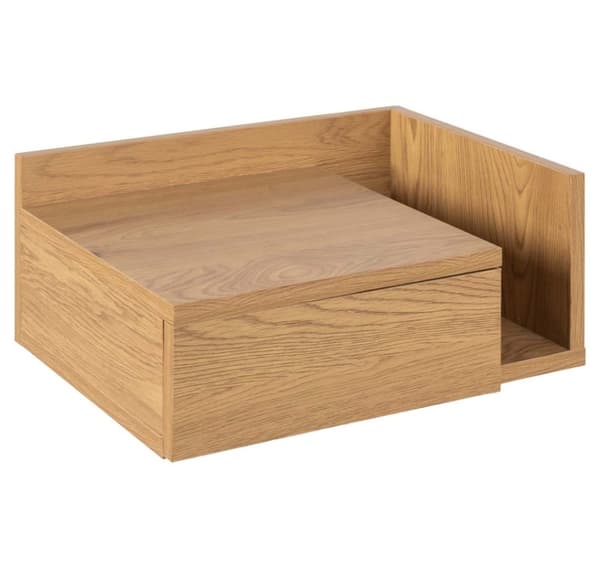 Bedside table ASHLAN 40x32xH16,5cm, natural