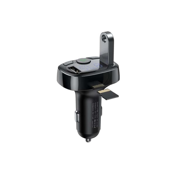 Baseus T-Typed Car FM Transmitter 3.4A / USB Flash / SD / Bluetooth