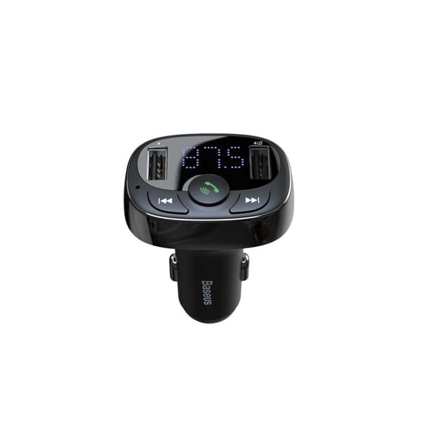 Baseus T-Typed Car FM Transmitter 3.4A / USB Flash / SD / Bluetooth