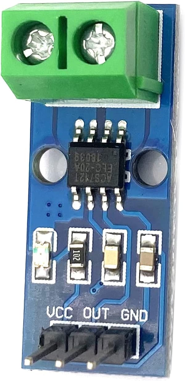 20A ACS712ELC strømsensor til Arduino - pålidelig strømovervågning