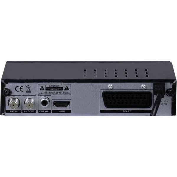 Trevi Sat 3387 S2 Satellitdecoder DVBS-S2 Gratis att ta emot, HDMI, SCART, USB, Koaxialutgång