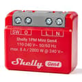 Miniatyrbild 2 av 5: Shelly 1PM Mini Gen4 Röd Automationsmodul