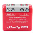 Miniatyrbild 1 av 5: Shelly 1PM Mini Gen4 Röd Automationsmodul
