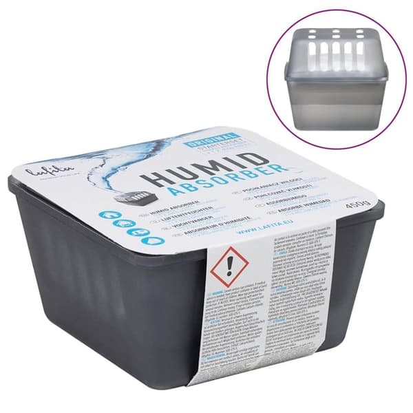 vidaXL Fuktabsorbenter med refillpåsar 4 st 450 g