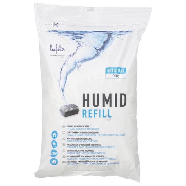 vidaXL Fuktabsorbenter med refillpåsar 2 st 900 g