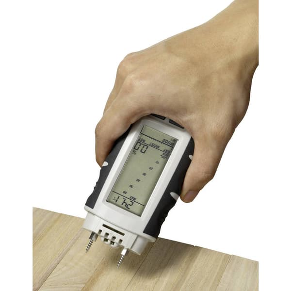 VOLTCRAFT FM-400 Fuktmätare för material Mätområde byggfukt 0.1 till 24 % vol Måtområde träfuktighet 1 till 60 % vol