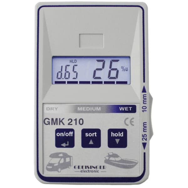 Greisinger GMK 210 Fuktmätare för material